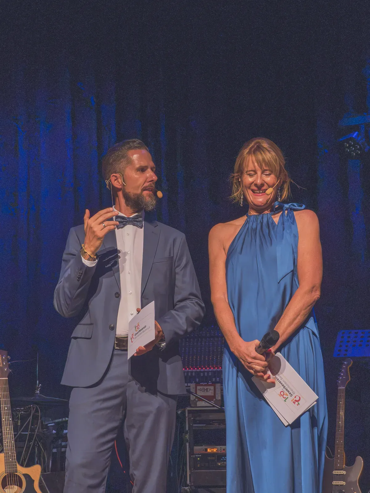 Stefan Kramberg moderiert im Duo beim Jubiläumsball 125 Jahre Gewerbeverein Rheinfelden