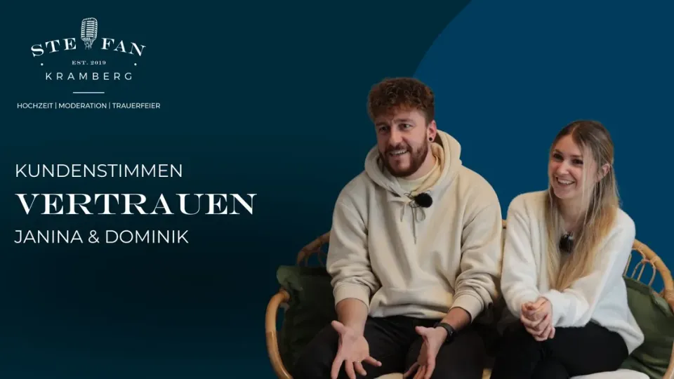 Video-Testimonial Janina & Dominik – Freie Trauung · Ihringen Lilienhof · 2024
