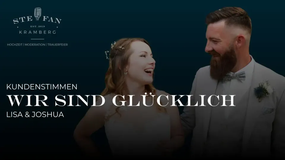 Video-Testimonial Lisa & Joshua – Freie Trauung · Lörrach/Haagen Quellhof · 2025