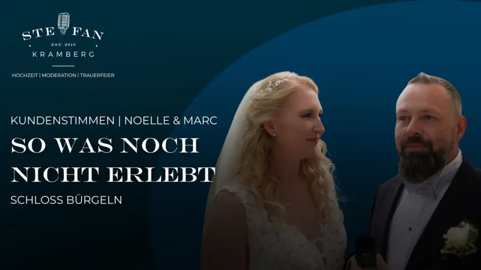 Video-Testimonial Noelle & Marc – Freie Trauung · Schliengen Schloss Bürgeln · 2025