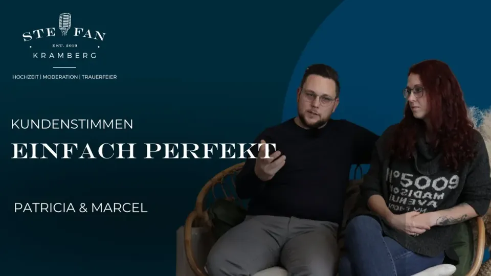 Video-Testimonial Patricia & Marcel – Freie Trauung · Steinen max! events · 2024