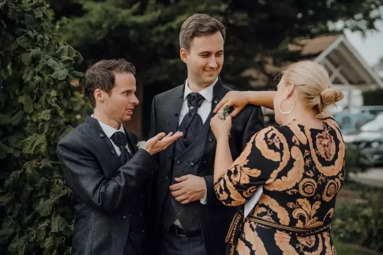 Hochzeitsplanerin Lydia Haack von emotions mit einem Bräutigam